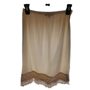 Womens Small Cream Colored Slip